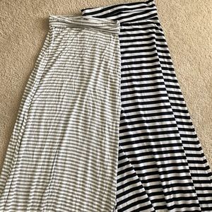 Two maxi skirts
